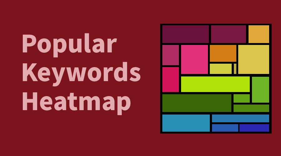 Popular Keywords Heatmap on theAnswr